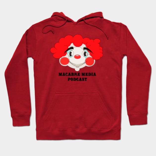 Cuddly Clown Hoodie by MacabreMediaPodcast